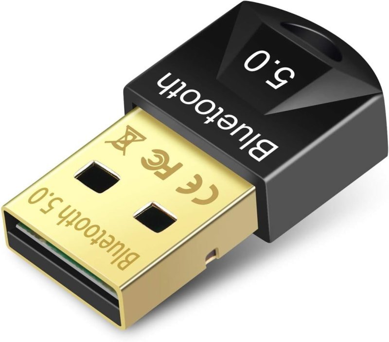 Adaptador Bluetooth para PC, receptor de dongle Bluetooth 5.0