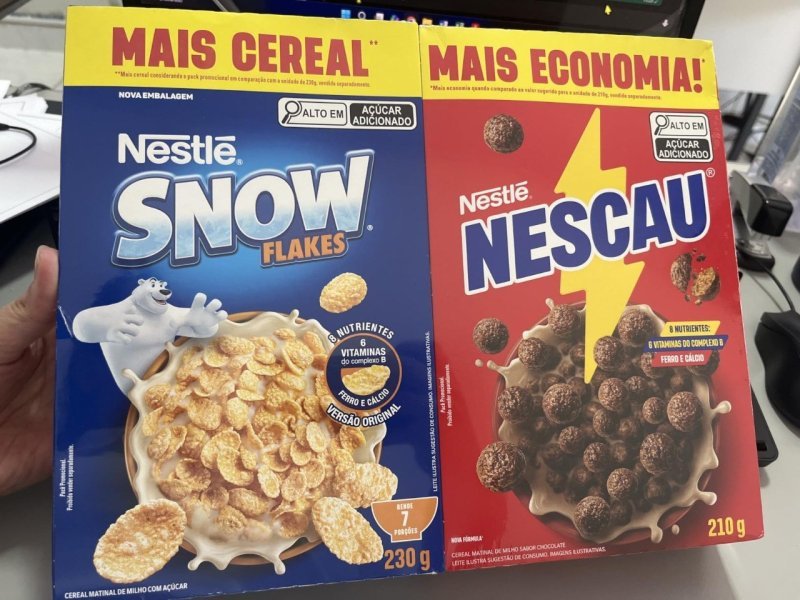 Kit Cereal Matinal Chocolate Nescau 210g + Snow Flakes 230g