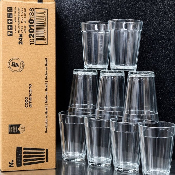 Kit com 24 Copo Americano Nadir