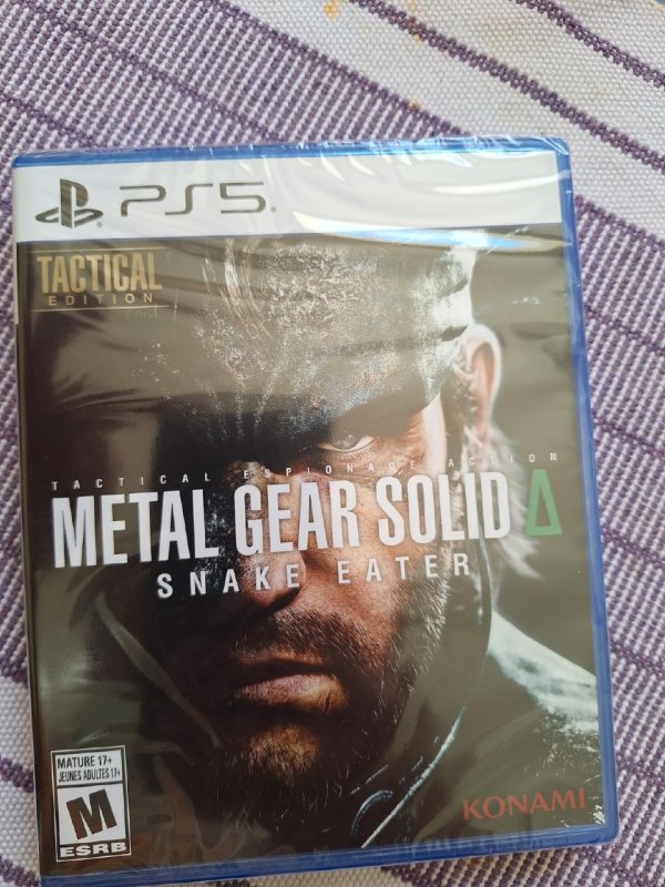 Metal Gear Solid Delta Snake Eater Tactical Edition PS5 + Frete Grátis