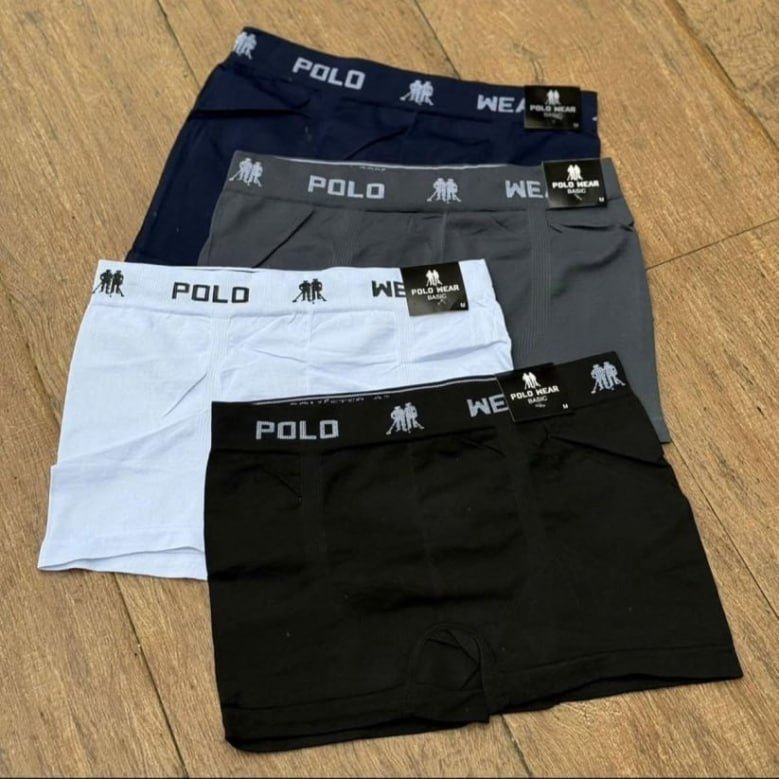 Kit 12 Cueca Polo Wear Microfibra