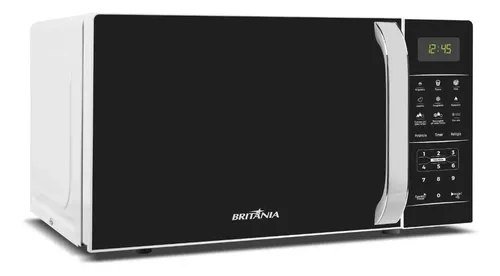 Micro-ondas Britânia Bmo23 De Preto 20l Branco