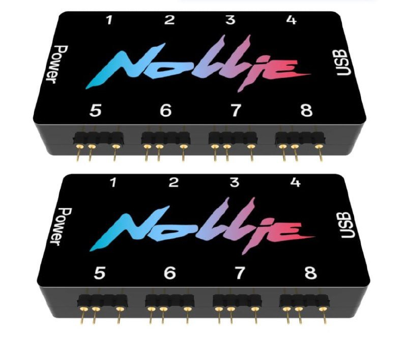 2x Controladora ARGB Nollie 8p