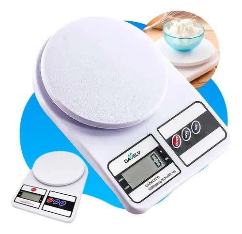 Balança Digital De Precisão 10kg Davely Cook
