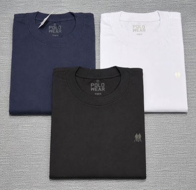 Kit 3 Camisetas Masculinas Polo Wear Sortido 1 P Liso