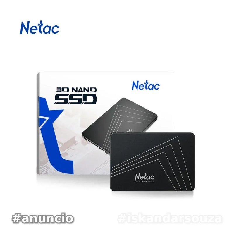 SSD Sata 3 NETAC 256GB e 512GB