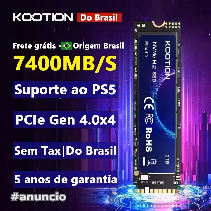 SSD NVME 1TB M.2 Gen4 KOOTION