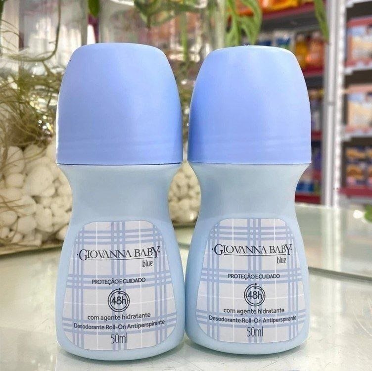 Giovanna Baby - Kit Giovanna Baby Desodorante Roll On Fem C/2 50Ml Blue