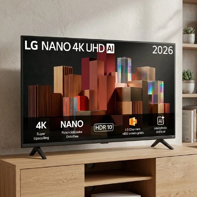 Smart Tv LG 50'' 4K Ultra HD NANO AI Magic Webos 26 50un85