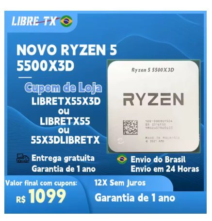 LIBRETX Ryzen 5 5500X3D