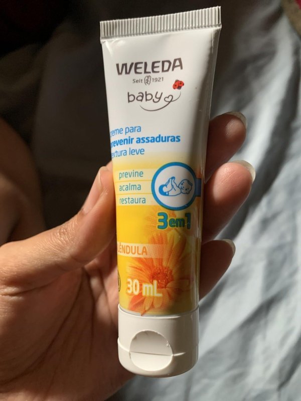 Weleda Babycreme de Calêndula 30ml - Proteção Contra Assaduras