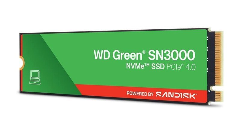 SSD 1TB M.2 NVMe PCIe 4.0 Western Digital Sn3000