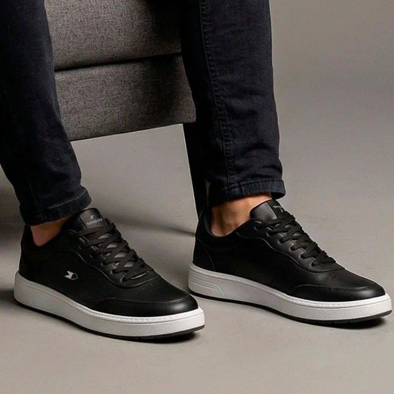 Sapatênis Sandrini Ivory Masculino Casual Estilo Confortável