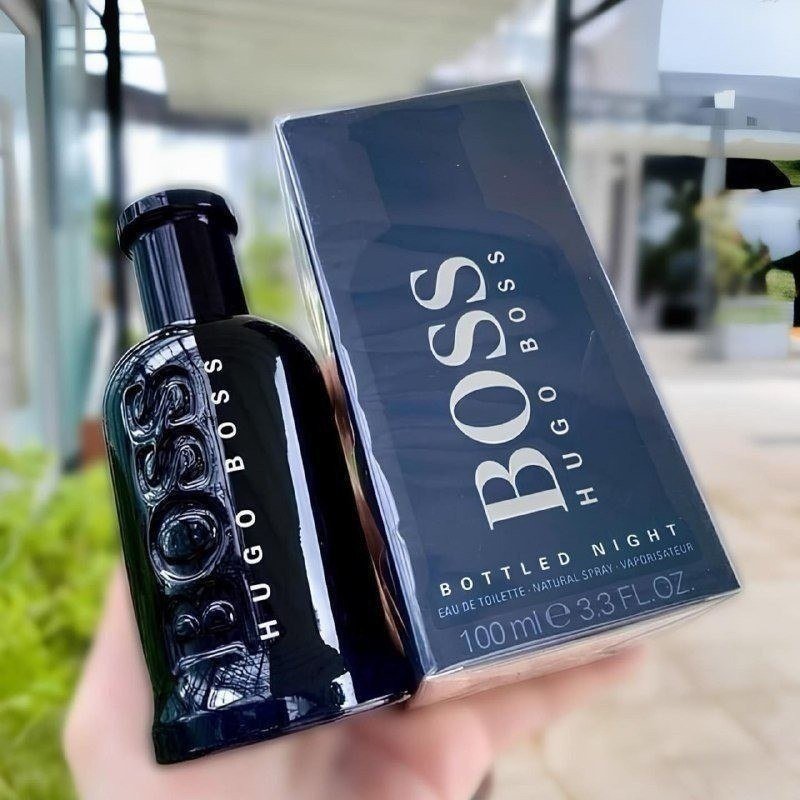 Perfume Hugo Boss Bottled Night Masculino Eau De Toilette 100Ml
