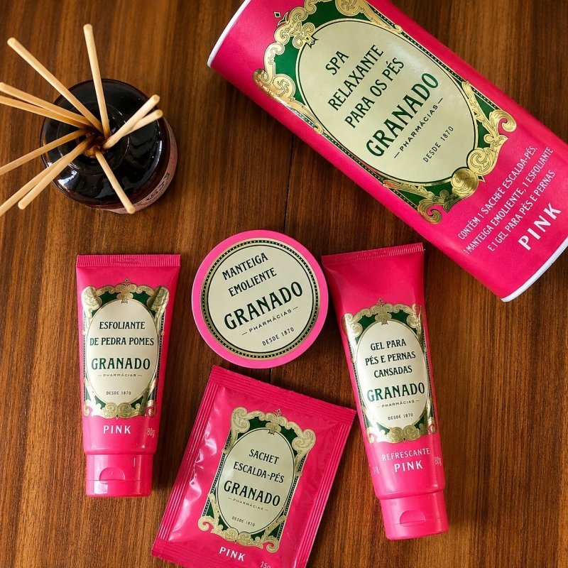 Granado Kit Pink Spa Relaxante Para os Pés