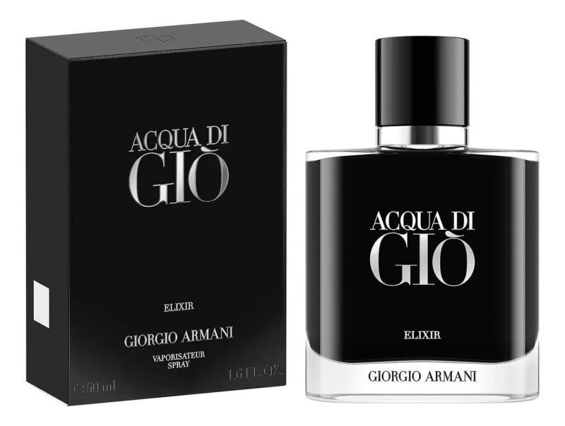 Armani Beauty, Perfume Masculino, Acqua di Giò Elixir, 50 ml