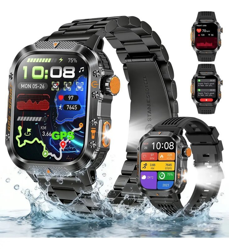 Relógio Inteligente Smartwatch GPS Autônomo Novante