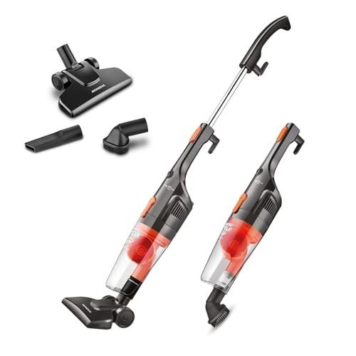 MONDIAL Aspirador de Pó Vertical Turbo Cycle, Preto/Laranja, 1100W, 110V - AP-35