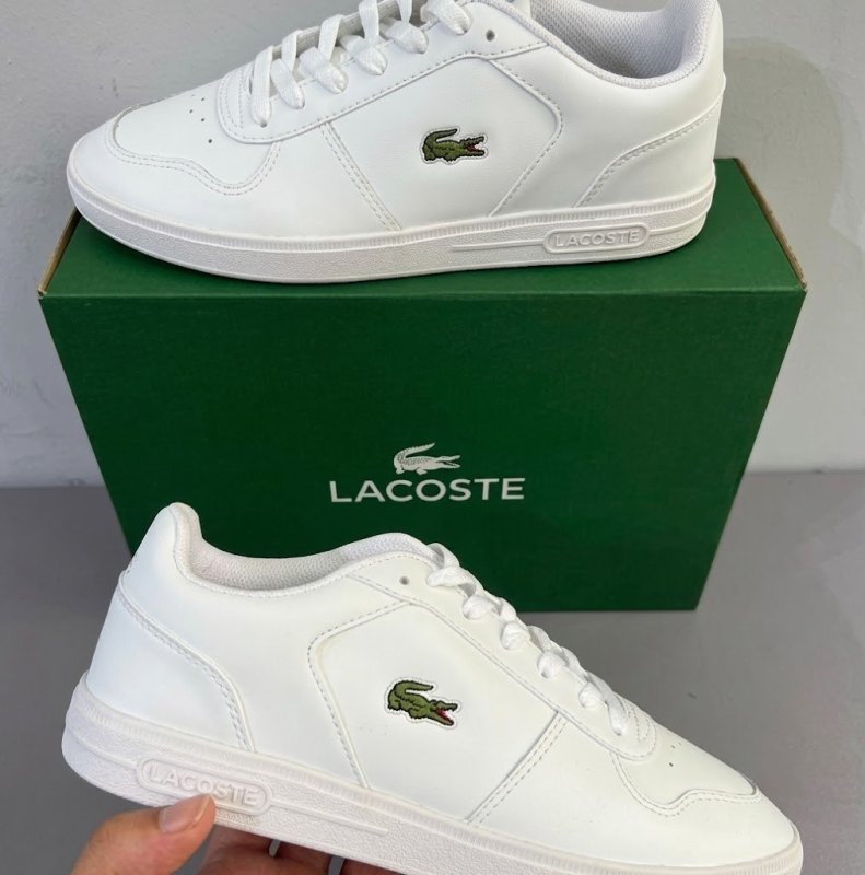 Tênis Lacoste T-base Lançamento (38 a 41)