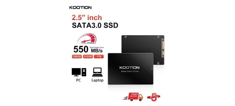 Kootion SSD Sata 3 2.5 Polegada