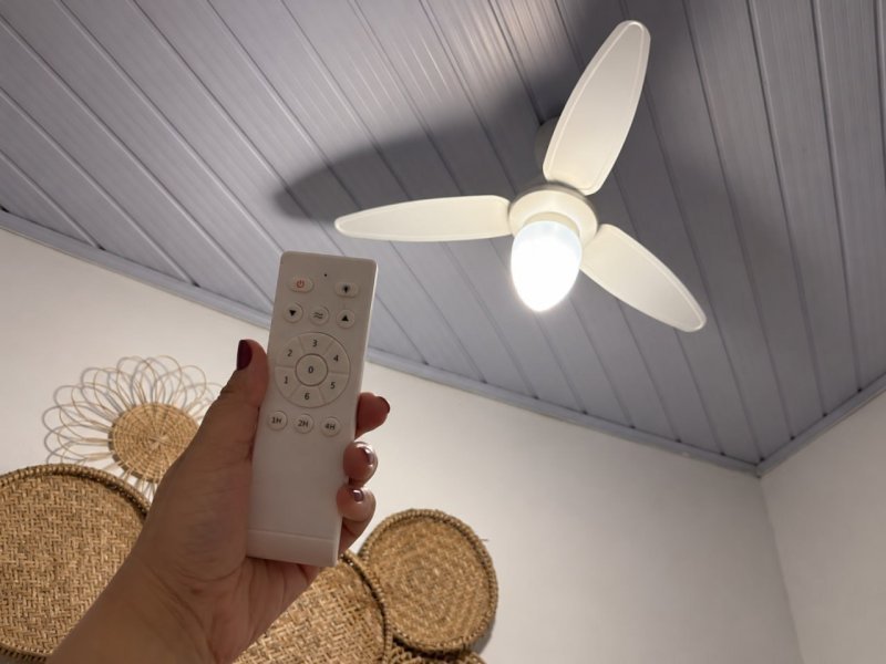 Ventilador de Teto Ventisol Inverter Wind com Controle Remoto