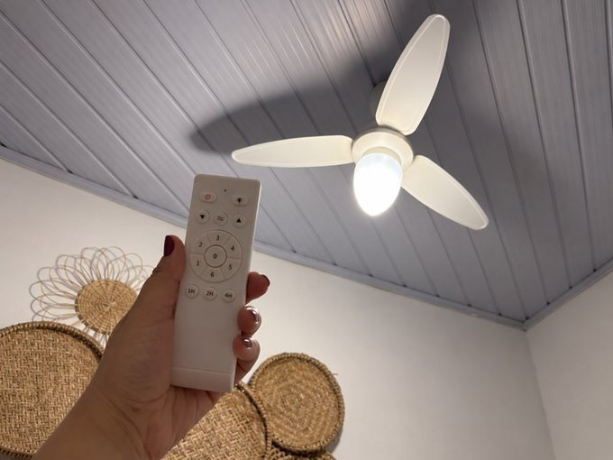 Ventilador de Teto Ventisol Inverter Wind com Controle Remoto