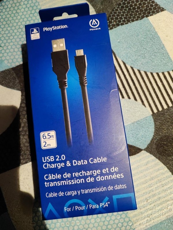CABO DE CARREGAMENTO PS4 LICENCIADO DA POWER A