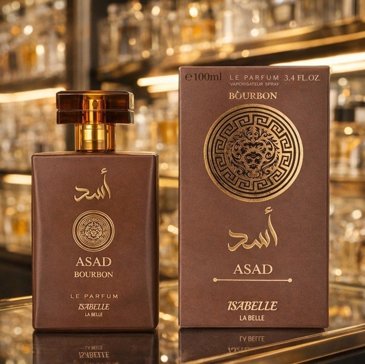 Perfume Masculino Asad Bourbon 100ml marca Isabelle La Belle