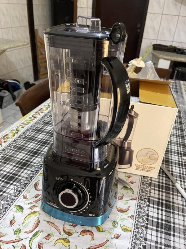 Liquidificador Britânia 1400W 3L 127/220V com Frete Grátis