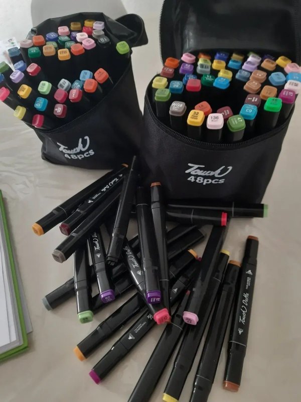 Kit Canetinhas 96 Cores Bobbie Goods + Frete Grátis