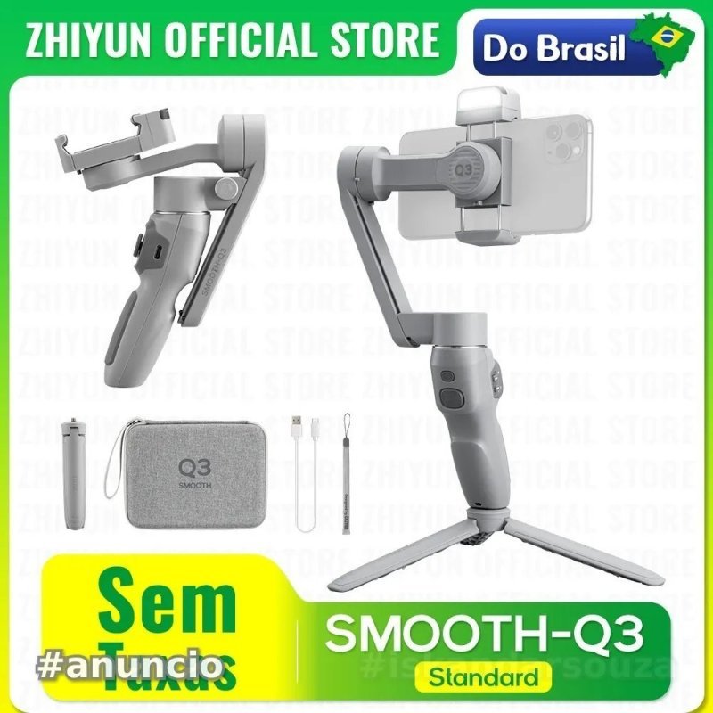 Estabilizador Gimbal Zhiyun SMOOTH Q3 suporte estabilizador portátil para celular