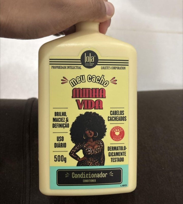 Meu Cacho Minha Vida Condicionador 500g, Lola Cosmetics