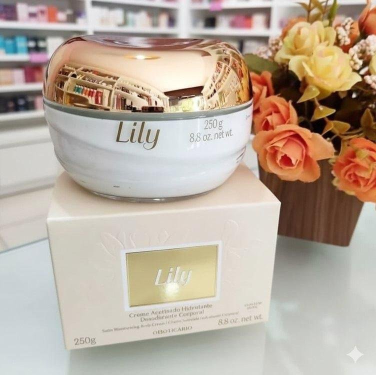 Creme L`eau De Lily Soleil Floral 200g O Boticario