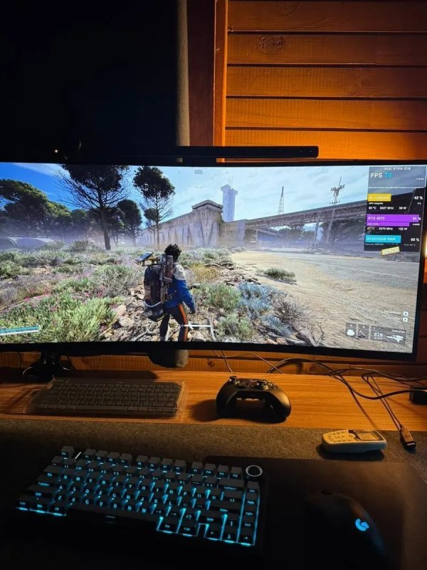 Monitor Gamer LG UltraGear Curvo 34G600A-B 34" QuadHD 2K UltraWide 1800R 165Hz 1ms