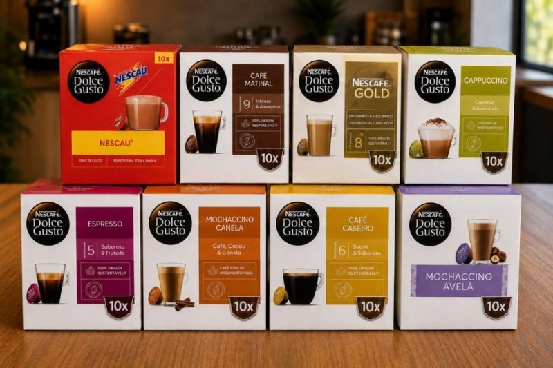 Seleção de Cápsulas Dolce Gusto