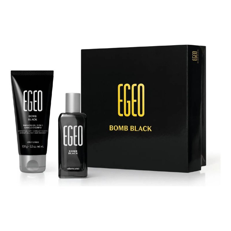 O Boticário Egeo Bomb Black Mini Kit 2 Itens
