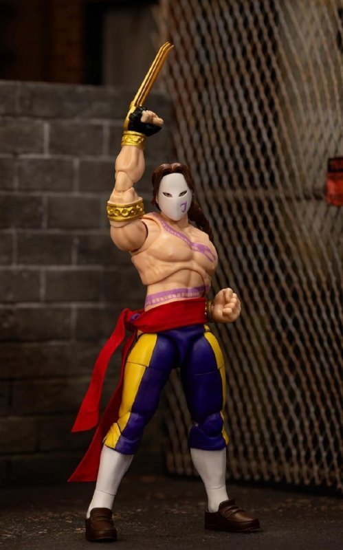 Jada Toys Street Fighter II Vega Figura de Ação Escala 1:12 15cm