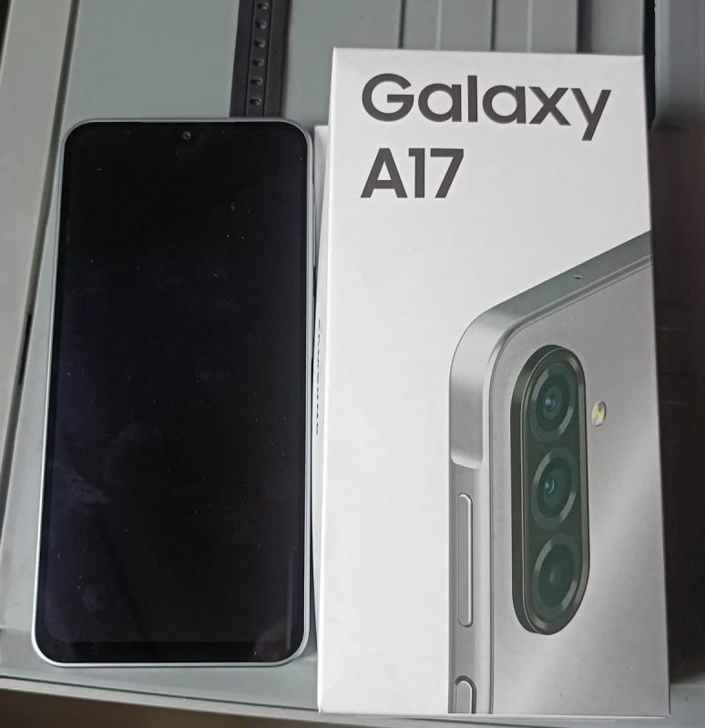 Celular Samsung Galaxy A17 Com IA 128GB 4GB RAM Câm 50MP Tela 6.7" NFC IP54 Cinza + Frete Grátis