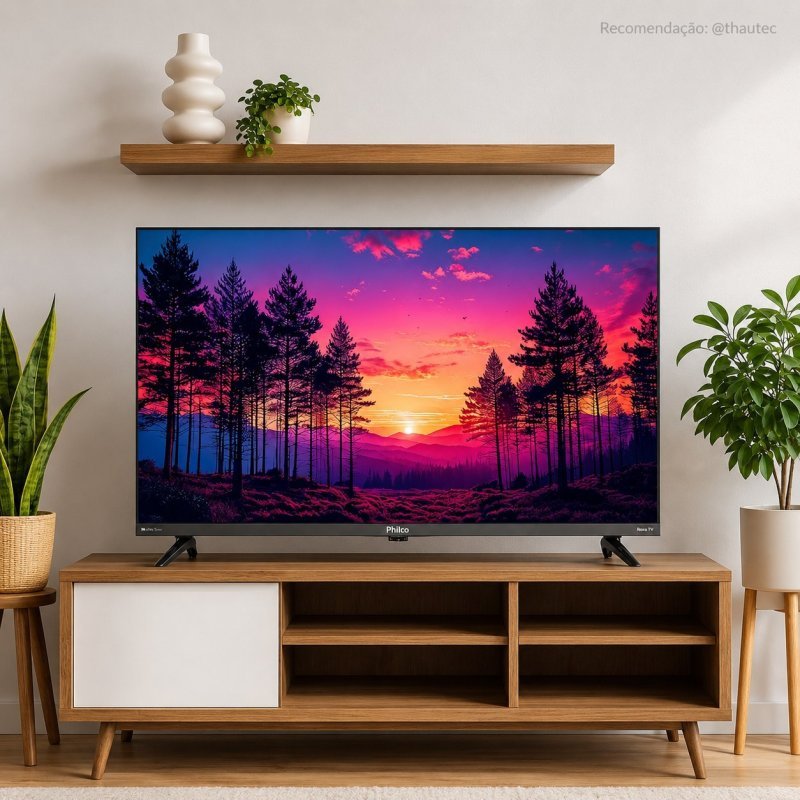 Smart TV 43" Philco Roku TV HDR10 Dolby Áudio (P43CRA)