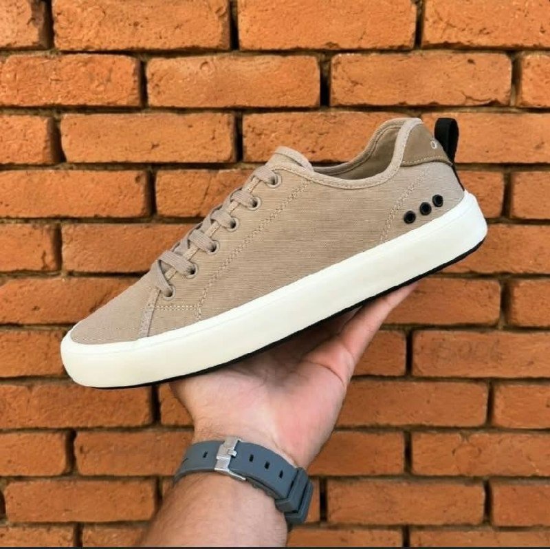Tênis Masculino Drift Osklen Cáqui Liso 42 Br