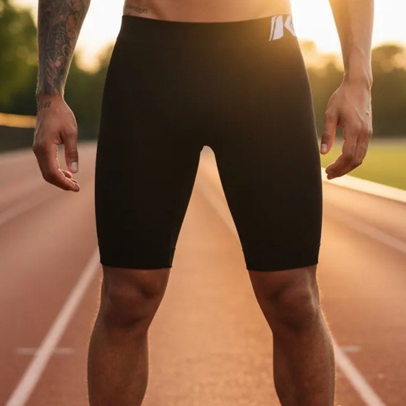 Kit 2 Shorts De Compressão P/ Corrida Masculino Térmica