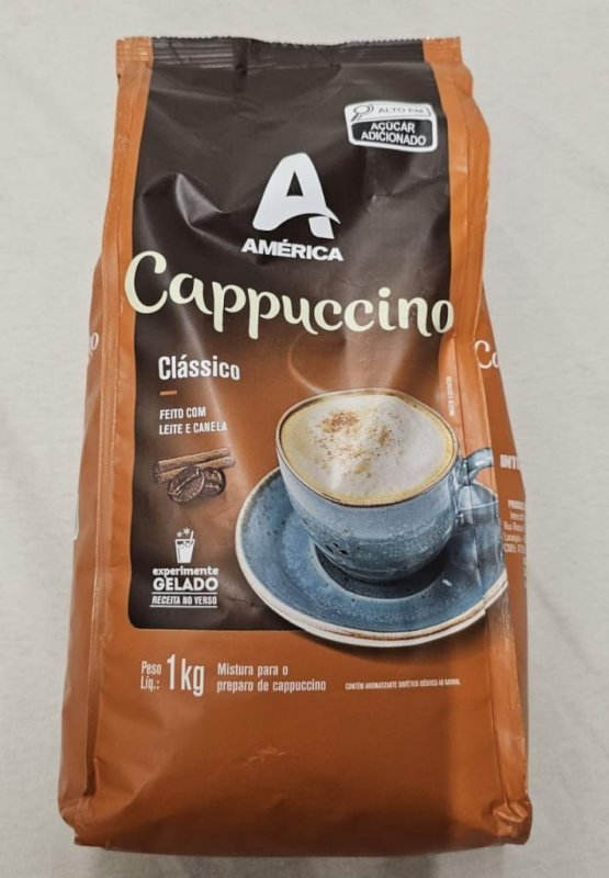 Cappuccino em Pó América Clássico 1Kg