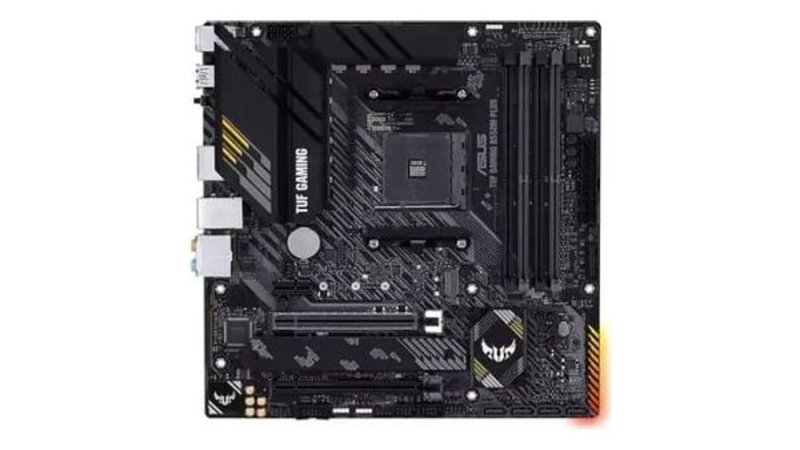 Placa-mãe Asus p/Amd Am4 B550m-Plus Tuf Gaming 4xDDR4 mATX