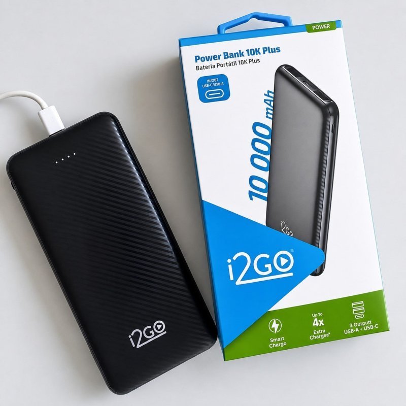 Carregador Portátil Power Bank I2go 10000mah