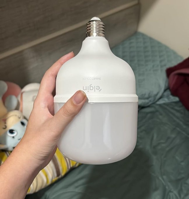 Lâmpada Inteligente Alta Potência 20W Elgin RGB Wifi