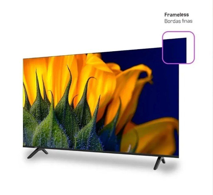 Televisão Smart Tv HQ 55 QLED, 4K UHD, Dolby Audio