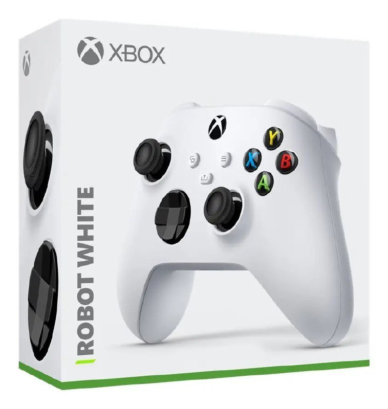 Controle Sem Fio Xbox Series S/x Robot White Branco