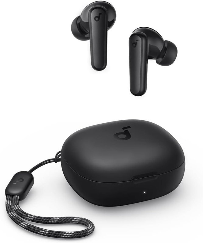 Soundcore R50i - Bluetooth 5.3 - Drivers 10mm - 30H de Bateria - Preto