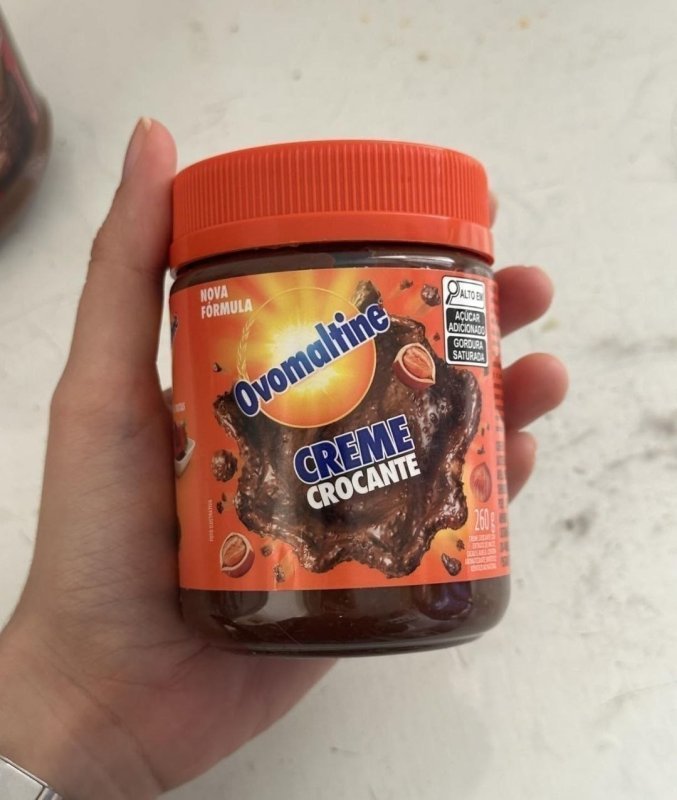 Creme Crocante Ovomaltine Pote 260g