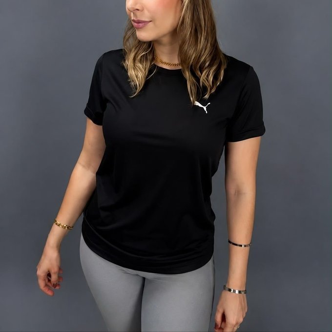 Camiseta Puma Train All Day Essentials Crew
